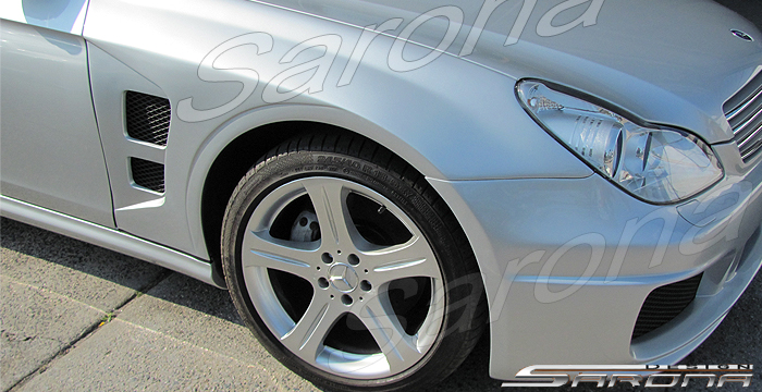 Custom Mercedes CLS Fenders  Sedan (2005 - 2011) - $890.00 (Manufacturer Sarona, Part #MB-011-FD)